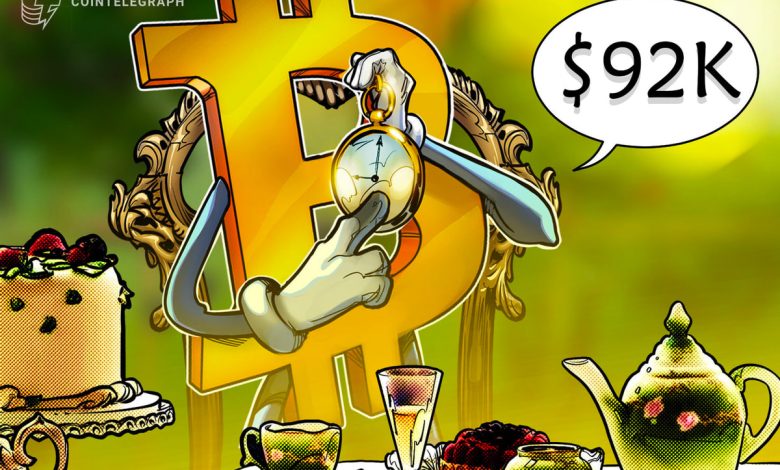 Le prix du Bitcoin augmente, mais le BTC dépassera-t-il 92 000 $ bientôt ?