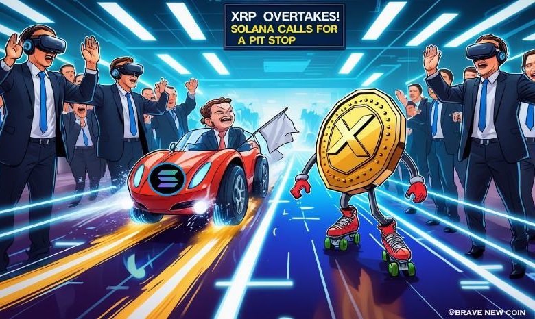 XRP dépasse Solana en volume de trading alors que la spéculation sur les ETF s'intensifie