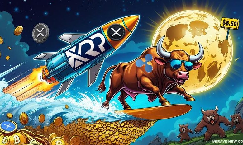 Prévision du prix de XRP : XRP pourrait atteindre 6,50 $ alors qu'un analyste crypto prévoit un breakout alimenté par la vague d'Elliott.