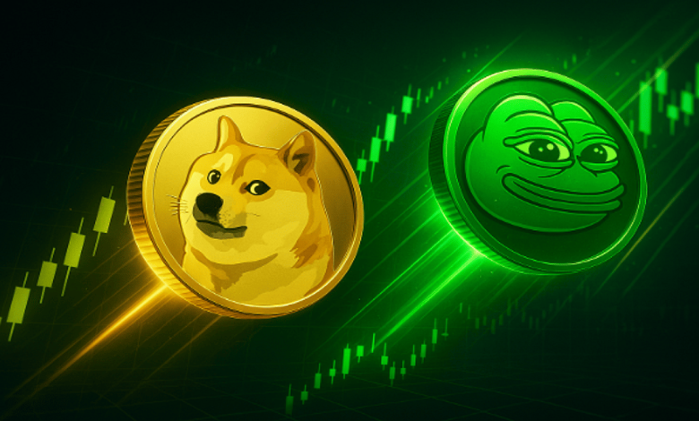 Analyste sélectionne les cryptomonnaies prêtes à surperformer Dogecoin et Pepe en 2025.