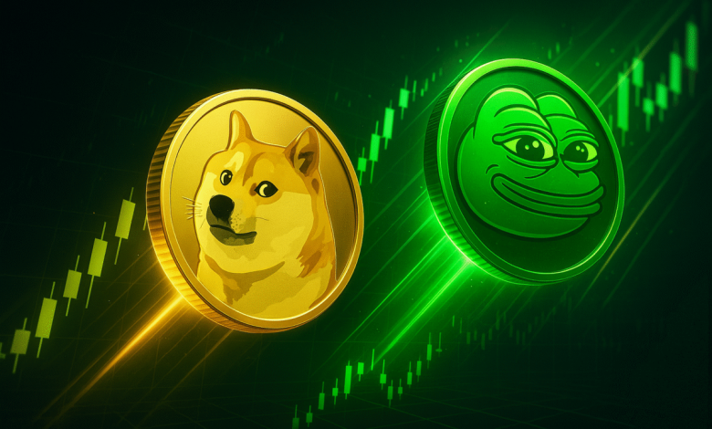 Explosion du prix de PEPE à venir ? Les signaux graphiques ressemblent aux premiers modèles de Dogecoin (DOGE)