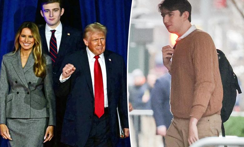 Barron Trump aurait pu gagner des millions grâce à l'entreprise lucrative de crypto-monnaie de sa famille : rapport.