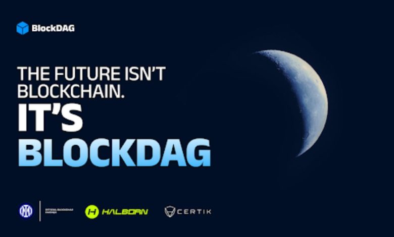 L'augmentation de 0,0018 $ de BlockDAG, Ethereum, Solana et Hyperliquid.