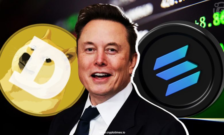 Solana prêt pour une montée à 300 $, Dogecoin vise un retour de Musk.