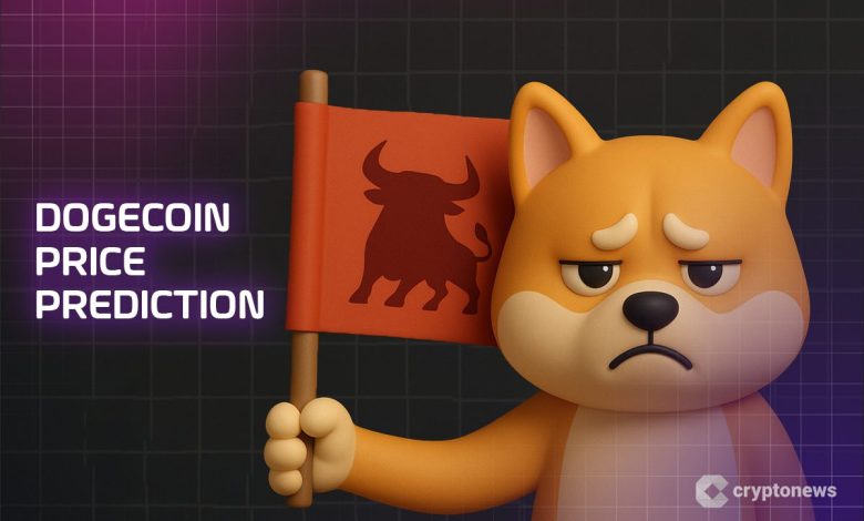Prévision du prix de Dogecoin – Une action des prix baissière pourrait préparer le terrain pour une massive montée à 0,65 $.